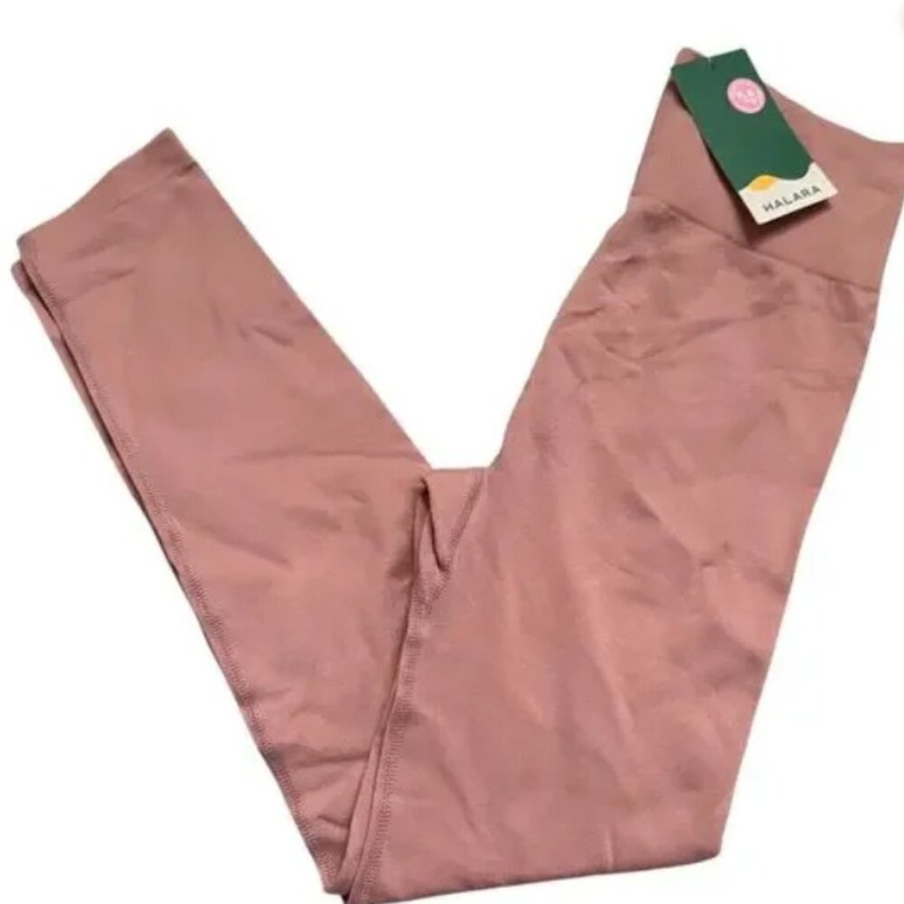 Halara Seamless Butt Lifting Pink Leggings - Picture 5 of 5